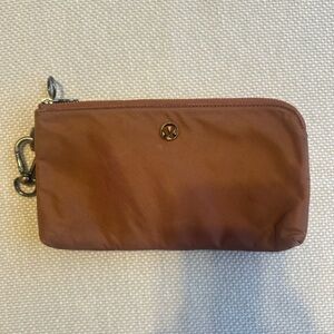 Lululemon Athletica Brown Clutch Wristlet